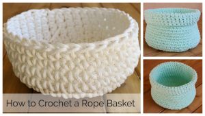 Crochet Basket Pattern How To Crochet A Basket Youtube