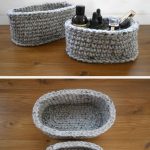 Crochet Basket Pattern How To Make Your Own Oval Baskets Free Pattern Blogger Crochet