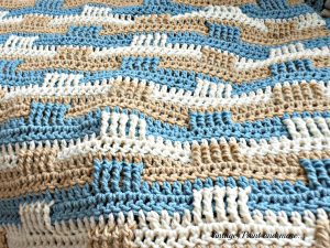 Crochet Basket Weave Blanket Crochet Afghan And Stenciled Pillow Vintage Paint And More