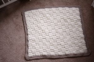 Crochet Basket Weave Blanket Nesting Basket Weave Crochet Ba Blanket