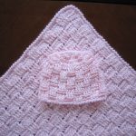 Crochet Basket Weave Blanket Sea Trail Grandmas Preemie Blanket And Hat Crochet Basket Weave Pattern