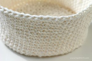 Crochet Baskets Free Patterns Easy Craftaholics Anonymous How To Crochet A Basket