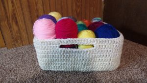 Crochet Baskets Free Patterns Easy Crochet How To Crochet Easy Large Multipurpose Basket Tutorial