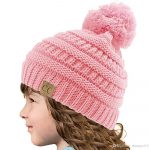 Crochet Beanies For Kids 2019 Cc Beanie Kids Knitted Hats Kids Chunky Skull Caps Winter Cable