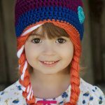 Crochet Beanies For Kids 2019 Frozen Elsa Wool Cap Kids Cap Ba Crochet Hats Girls Caps Hand