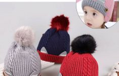 Crochet Beanies For Kids Ba Winter Warm Hat Kids Knitted Cap Crochet Solid Children Beanies