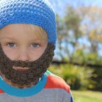 Crochet Beanies For Kids Bearded Beanie Crochet Pattern