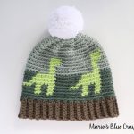 Crochet Beanies For Kids Crochet Dinosaur Hat For Kids Free Crochet Pattern Marias Blue