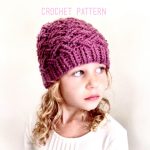 Crochet Beanies For Kids Crochet Hat Pattern Girls Crochet Hat Pattern In 3 Sizes Crochet