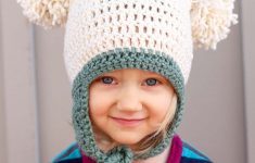 Crochet Beanies For Kids Free Beginner Crochet Beanie Hat Pattern Pom Pom Party