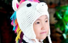 Crochet Beanies For Kids Newborn Boy Girl Ba Knit Crochet Hat Costume Cap Beanie Unicorn