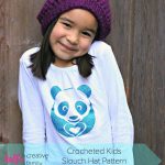 Crochet Beanies For Kids Sew Creative Crocheted Kids Slouch Hat Pattern Great For Beginners