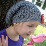 Crochet Beanies For Kids Slouchy Hat For Children Stitch11