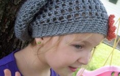 Crochet Beanies For Kids Slouchy Hat For Children Stitch11