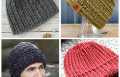 Crochet Beanies For Men 14 Mens Crochet Hat Patterns Simply Collectible Crochet