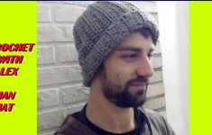 Crochet Beanies For Men Crochet Hat For Man Any Size Tutorial Youtube