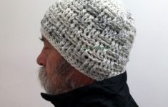 Crochet Beanies For Men Crochet Hat Man Gray Crochet Hat Crochet Hat Men Mens Hat Etsy