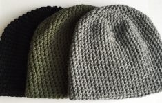 Crochet Beanies For Men Pattern Mens Easy Hat Crochet Beanie Seamless Simple Basic Classic