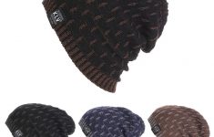 Crochet Beanies For Men Winter Hat Casual Unsex Knitted Hats For Men Baggy Beanie Hat