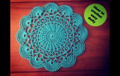 Crochet Doily Patterns How To Crochet Easy Doily Youtube