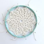Crochet Dreamcatchers Diy Crochet Dream Catcher Toni Lipsey Of Tl Yarn Crafts