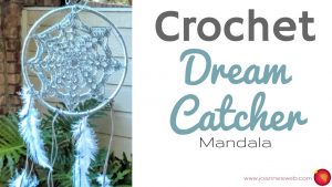 Crochet Dreamcatchers Free Patterns Crochet Dream Catcher Mandala Dorm Room Decor Diy Home Decor