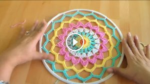 Crochet Dreamcatchers Free Patterns How To Crochet Dreamcatcher Free Pattern Tutorials Crochet Doily