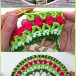 Crochet Dreamcatchers How To Make Crochet Dream Catcher Suncatcher Free Patterns