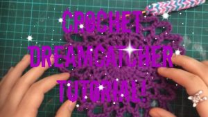 Crochet Dreamcatchers How To Make Crochet Dreamcatcher Tutorial Level Easy Youtube