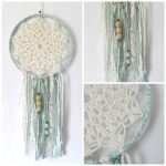 Crochet Dreamcatchers How To Make Diy Crochet Dream Catcher The Link For The Crocheted Center Is In
