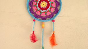 Crochet Dreamcatchers How To Make How To Make A Colorful Mandala Dreamcatcher Diy Home Tutorial