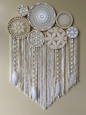 Crochet Dreamcatchers & Wall Hangings Pin Julie Davey On Craft Ideas Pinterest Crochet Wall