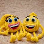 Crochet Emoji Amigurumi Emotion Emoji Smile Face Toy Amigurumi Crochet Pattern Etsy