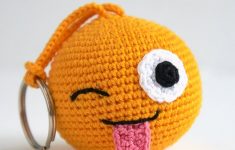 Crochet Emoji Amigurumi Keychain Emoji Crocheting Stuffed Animals Toys Pinterest