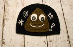 Crochet Emoji Hat Crochet Poop Emoji Hat Black And Brown Newborn To Adult Etsy