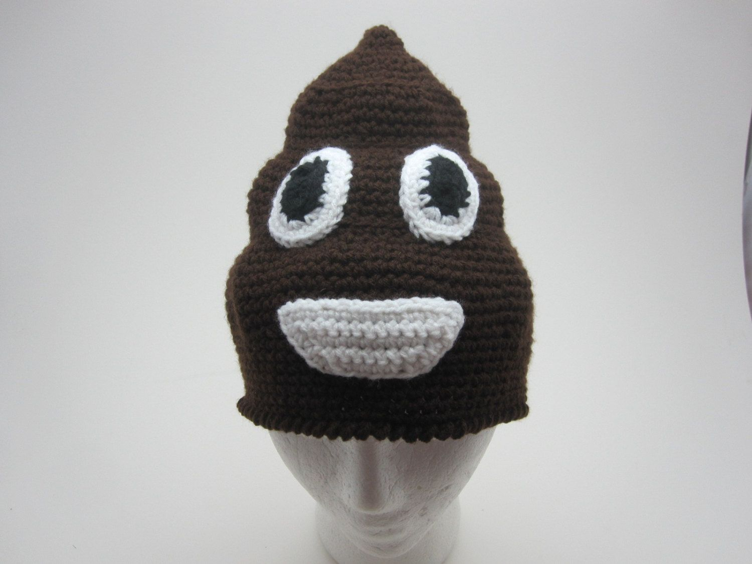 Crochet Emoji Hat Crochet Smiling Poop Emoji Hat Francesca4me On Etsy ...