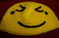 Crochet Emoji Hat Emoji Hat Finished Projects Pinterest Knitting Crochet And Hats