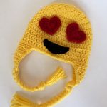 Crochet Emoji Hat Emoji With Hat Emoji Expression Party Hats Kids Birthday Party Caps