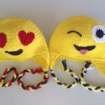 Crochet Emoji Hat Hand Crocheted Emoji Hats Great For Kids Teens Or Adults 20