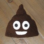 Crochet Emoji Hat Poop Emoji Crochet Hat Handmade To Order Newborn To Adult Etsy