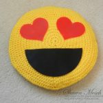 Crochet Emoji Pillow Crafty Chics Emoji Pillow