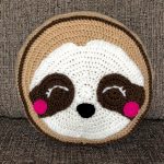 Crochet Emoji Pillow I Just Crocheted This Cute Sloth Pillow Sloths