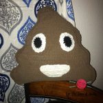 Crochet Emoji Pillow Poop Emoji Pillow For The Love Of Hooks