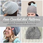 Crochet Hat Patterns Free Crochet Hat Patterns Daisy Cottage Designs