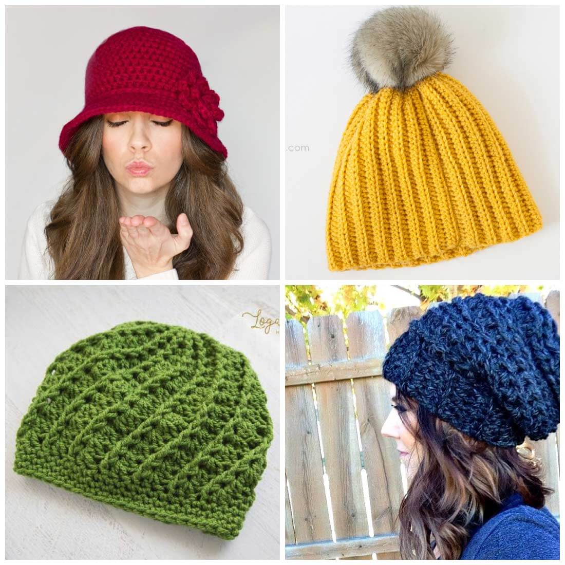 30+ Pretty Picture of Crochet Hat Patterns – topiccraft