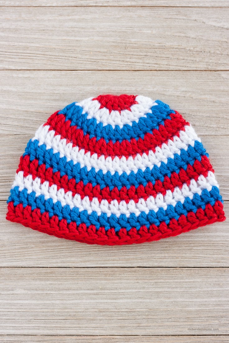 Crochet Hat Patterns Patriotic Crochet Hat Pattern For A Boy