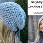 Crochet Hat Patterns Slightly Slouchy Crochet Hat Tutorial Youtube