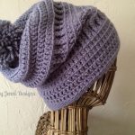 Crochet Hat Patterns Slouchy Textured Beanie Pattern Jenni Catavu Crafts Crochet