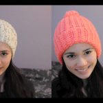 Crochet Hat Patterns Super Easy Ribbed Crocheted Hatbeanie Youtube