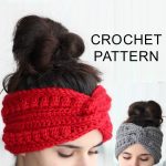 Crochet Headband Ear Warmer Aura Headband Ear Warmer Crochet Pattern Pdf The Easy Design